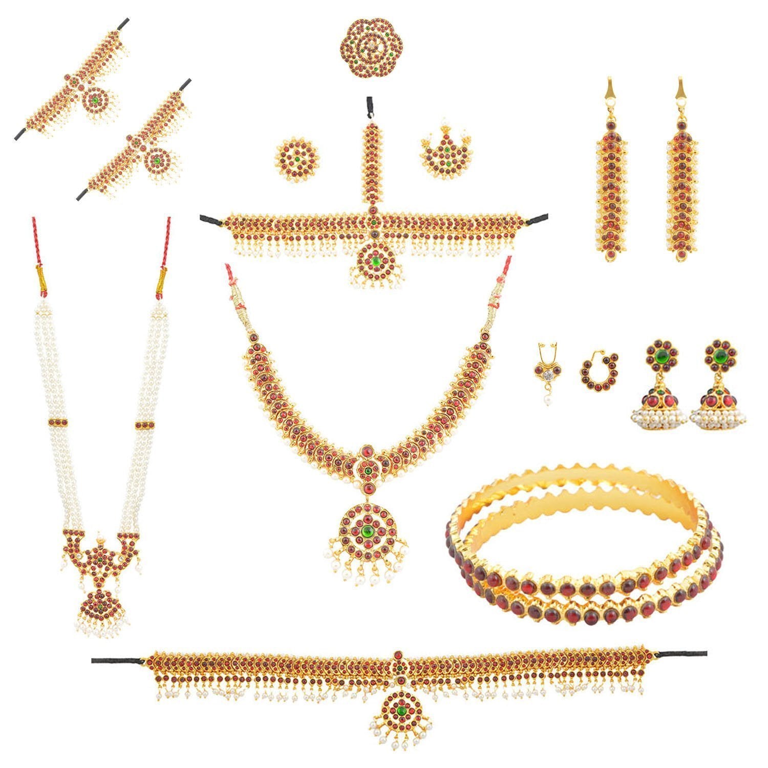 Kids gold hot sale jewellery set