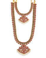 Bharatanatyam Dance Necklace - Long and Short