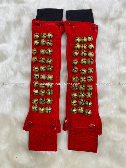 3-Line-Red-Velvet-Ghungroo-Salangai-with-strap-velcro-GoldenCollections-1
