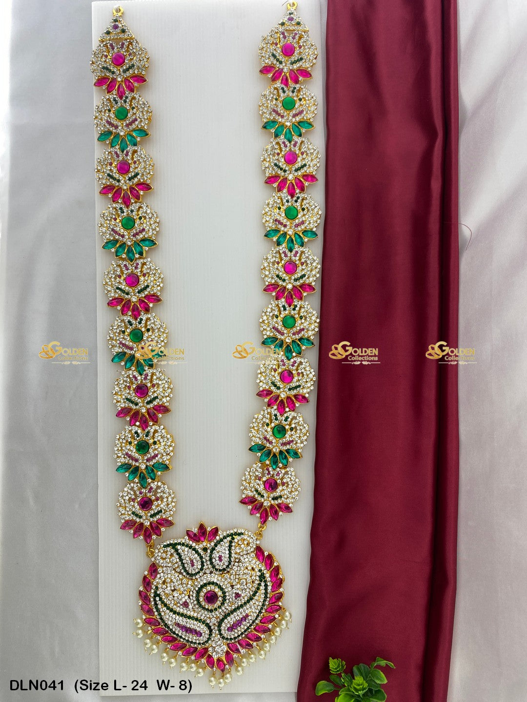 Amman Jewellery Set Collection - GoldenCollections DLN-041