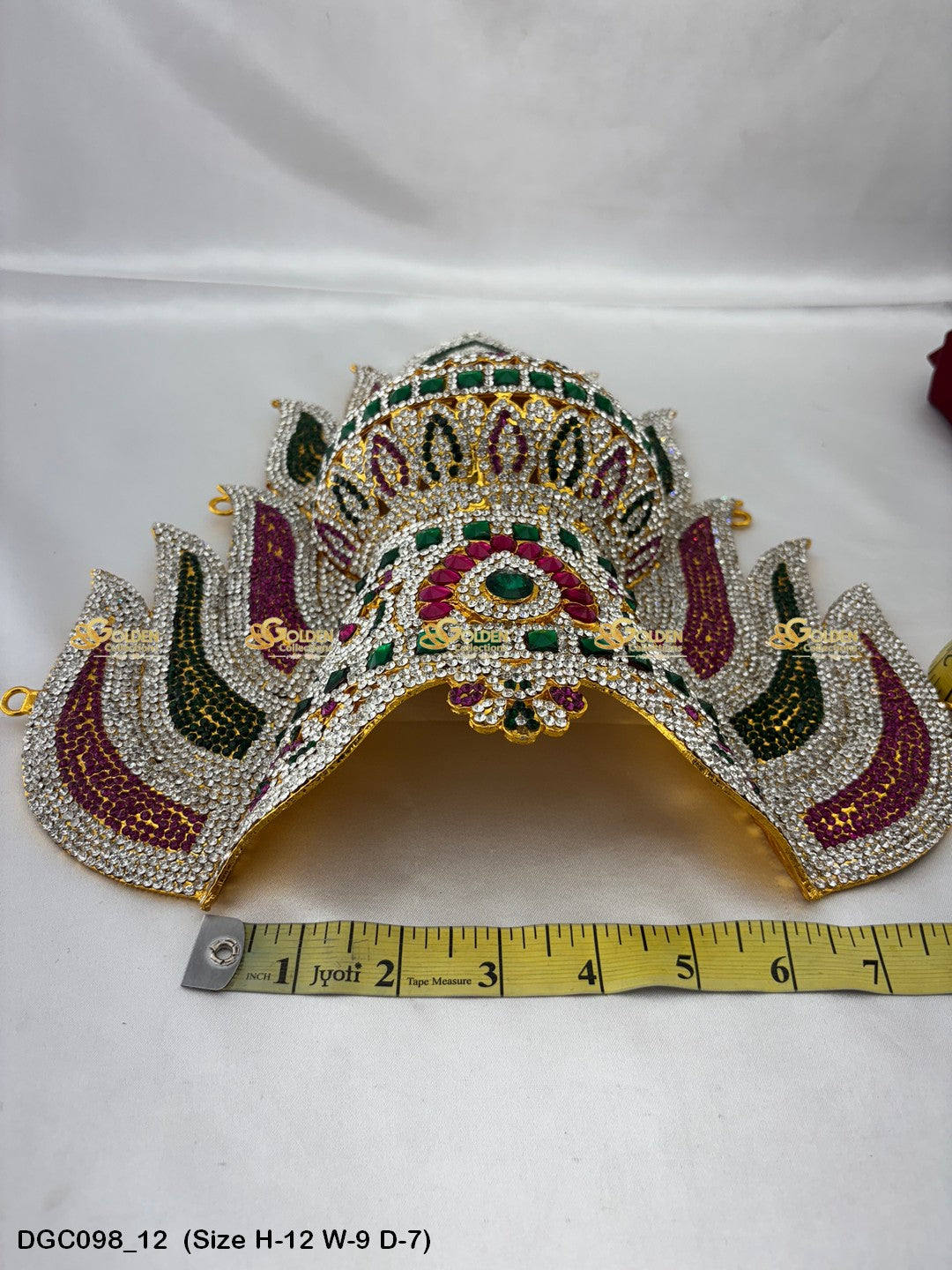 Andal Crown Kireedam Mukut for God - GoldenCollections DGC-098