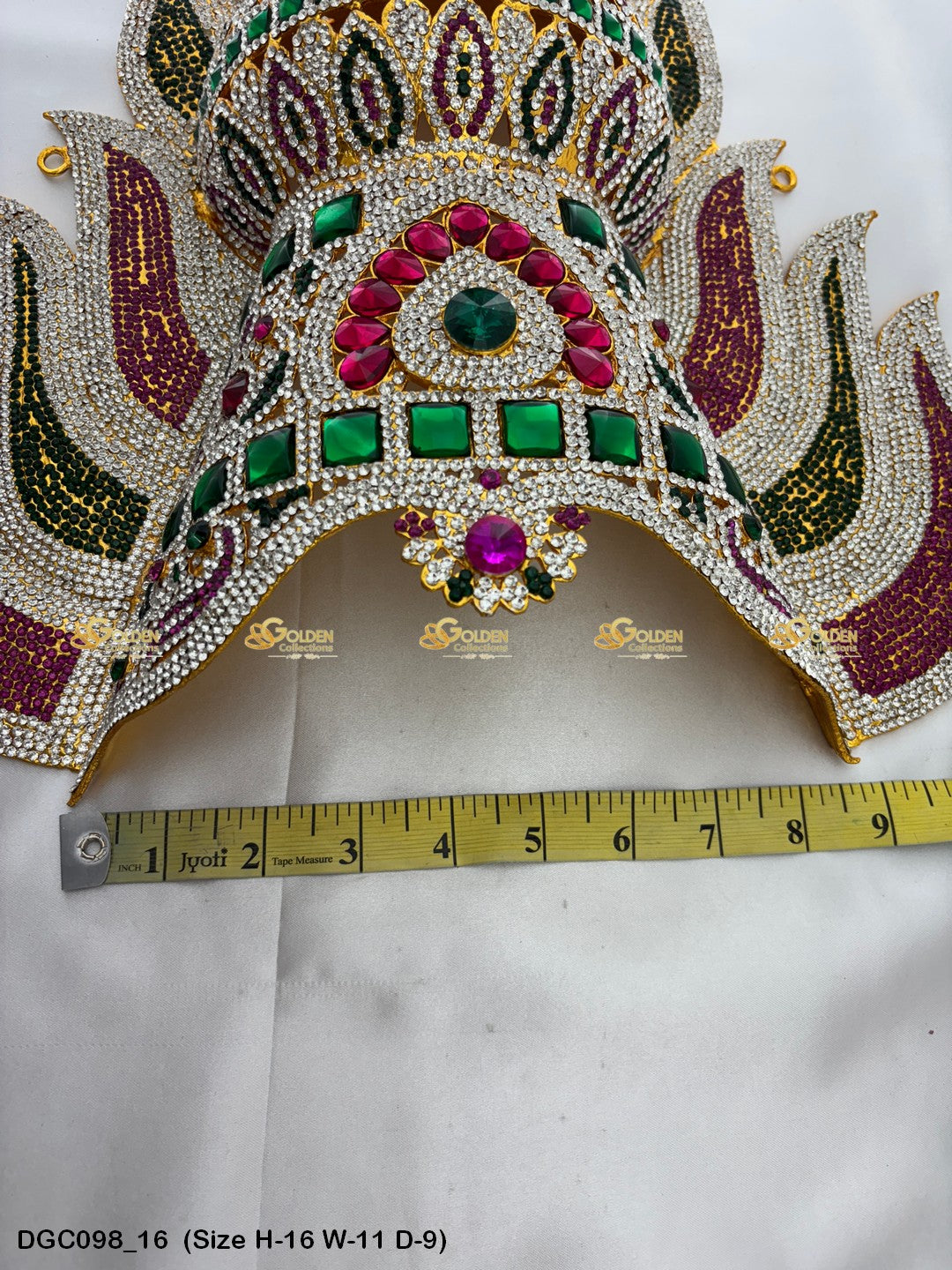 Andal Crown Kireedam Mukut for God - GoldenCollections DGC-098