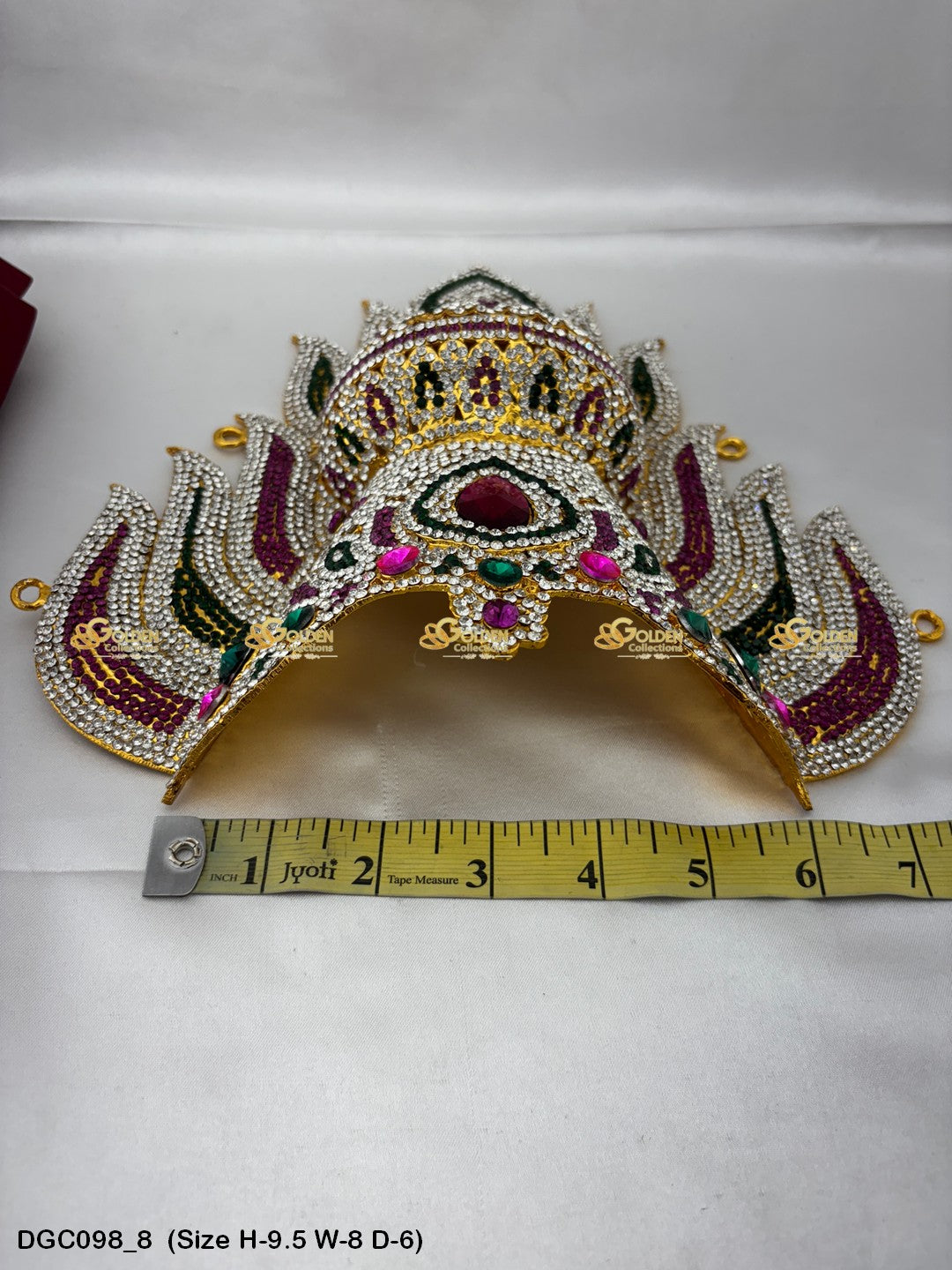 Andal Crown Kireedam Mukut for God - GoldenCollections DGC-098