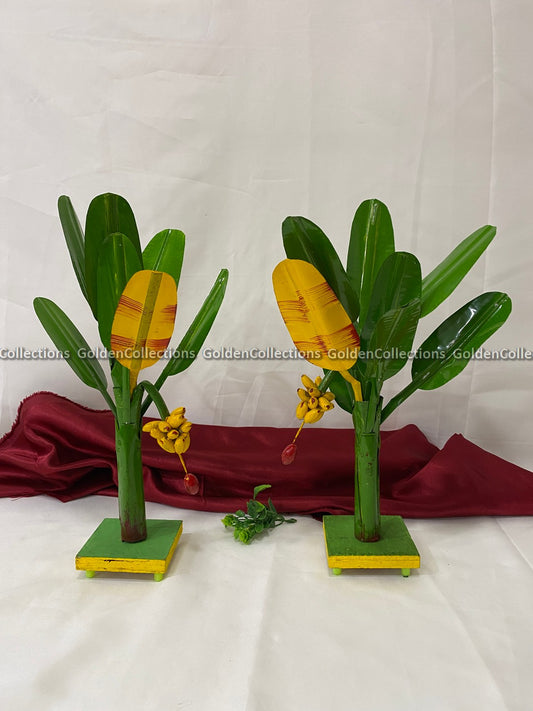 Banana Tree for Varalakshmi Statue | Sacred Adornments for Devotees