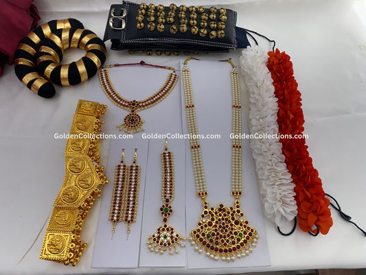 Bharatanatyam Dance Jewellery Sets  Goldencollections Bds015