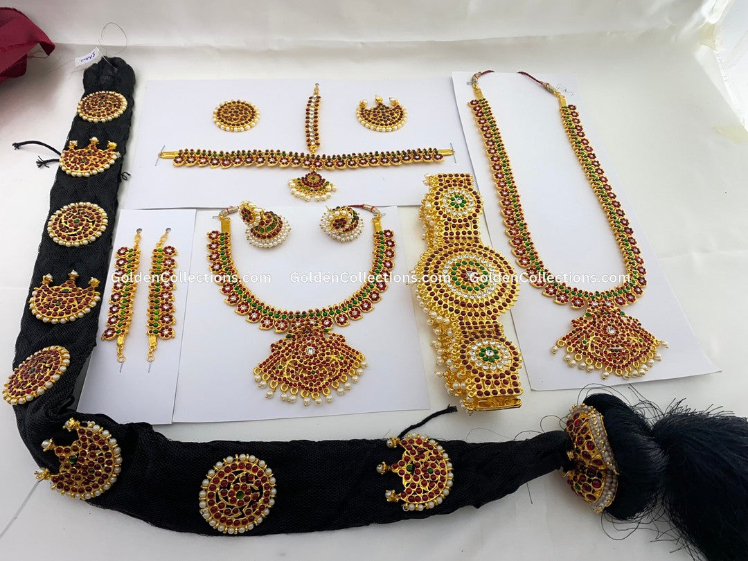 Bharatanatyam Jewellery Collection By Goldencollections Bds018