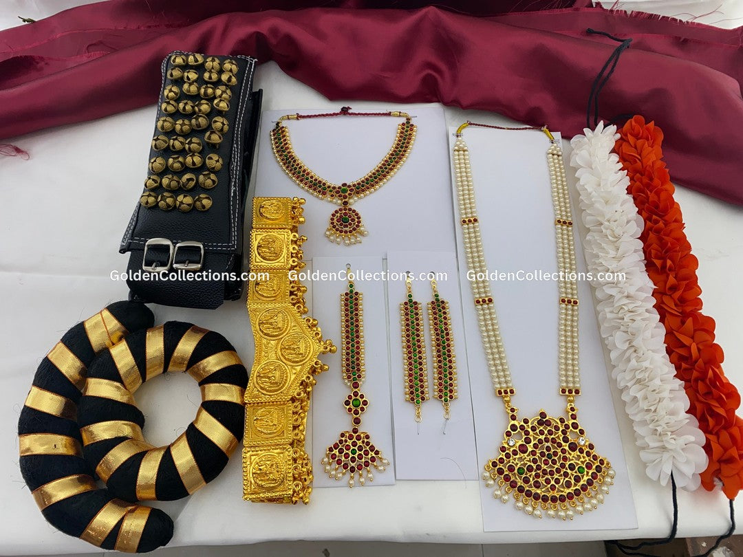 Bharatanatyam Jewellery Full Set By Goldencollections Bds036 2