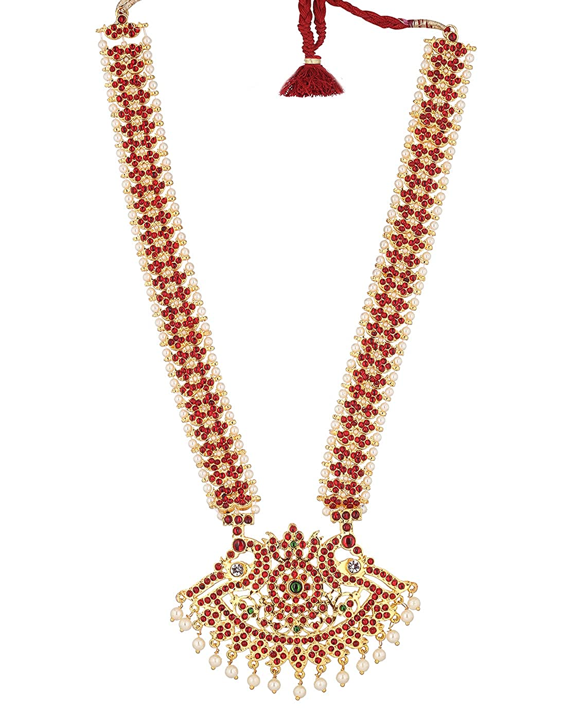 Bharatanatyam Temple Classical Dance Necklace  Golldencollections