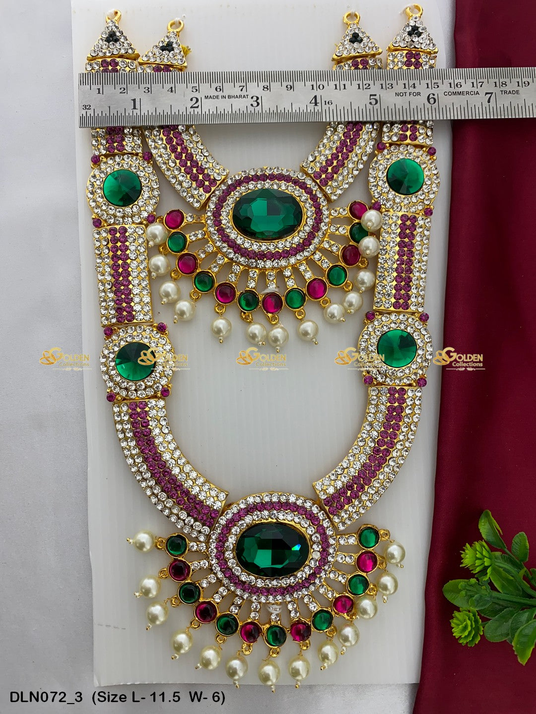 Celestial Long Necklace - Radiant Goddess Lakshmi DLN-072