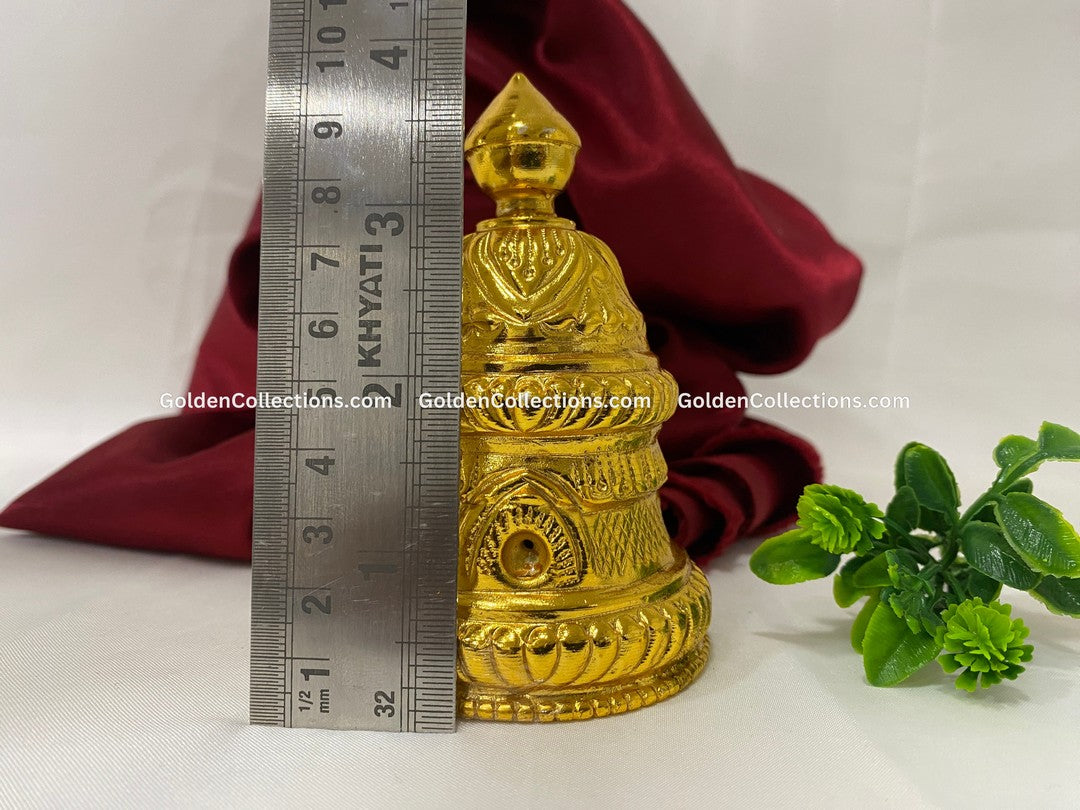 Deity God Goddess Crown Mukut - GoldenCollections DGC-010 2