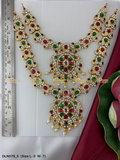 Deity Long Haram for Ammavaru - Traditional Design DLN-078