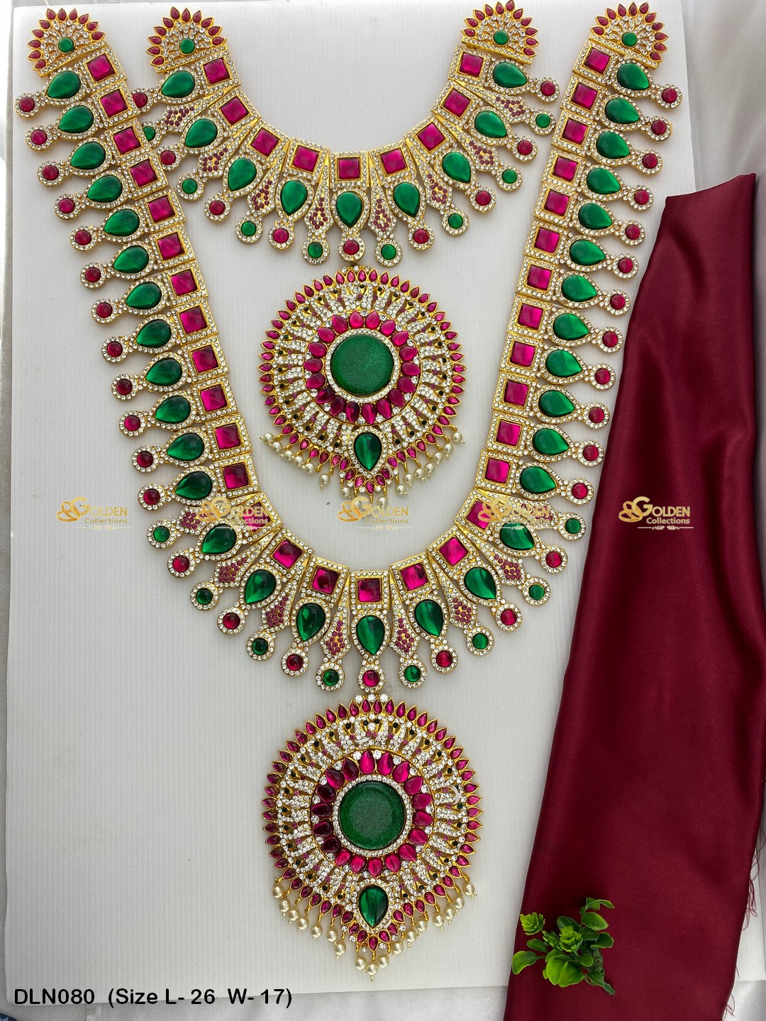 Deity Long Necklace Collection Sale Now On Size: 26 X 17, Color: Multi, Style: 2 Step Image 1