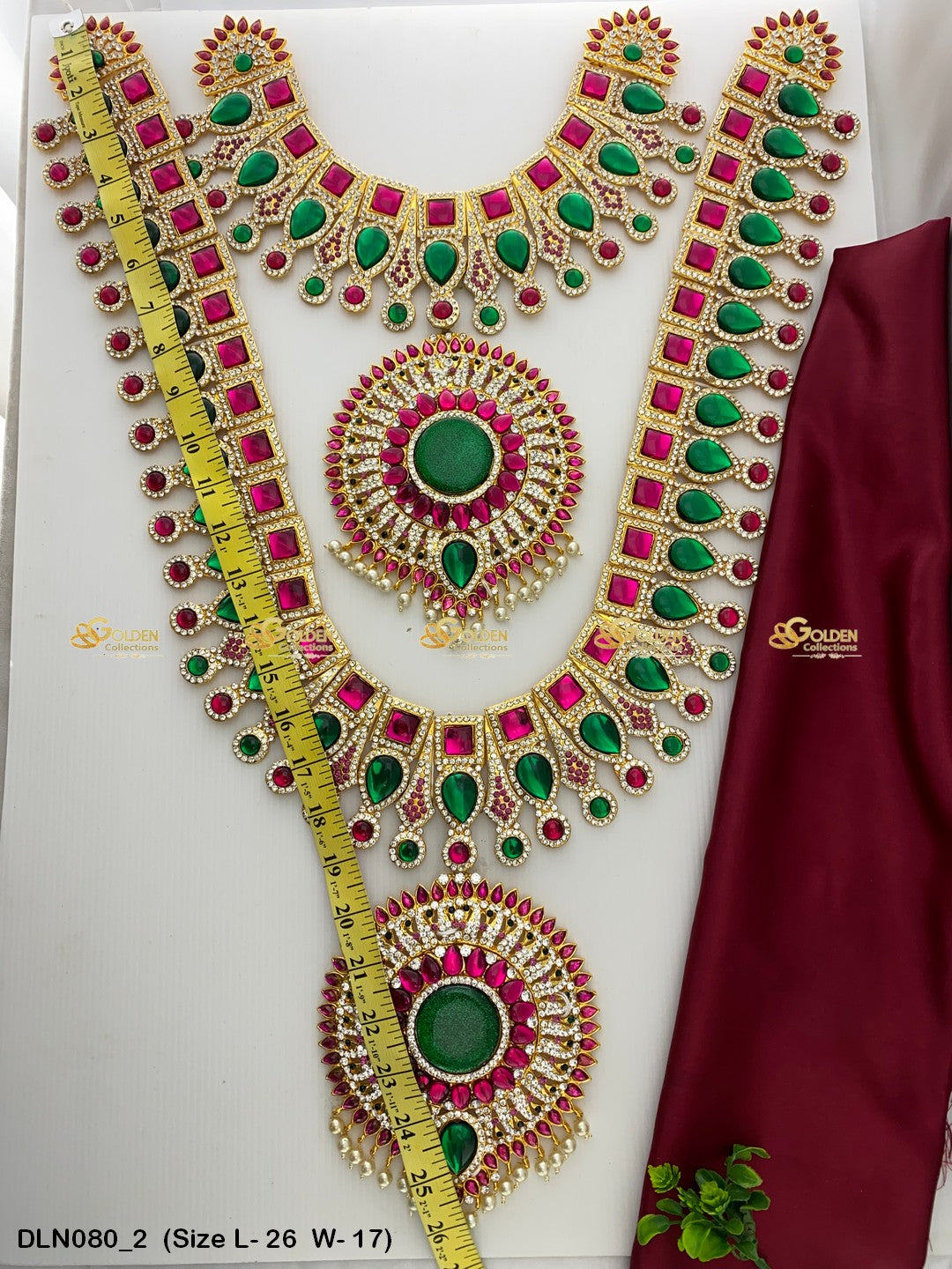 Deity Long Necklace Collection Sale Now On Size: 26 X 17, Color: Multi, Style: 2 Step Image 2