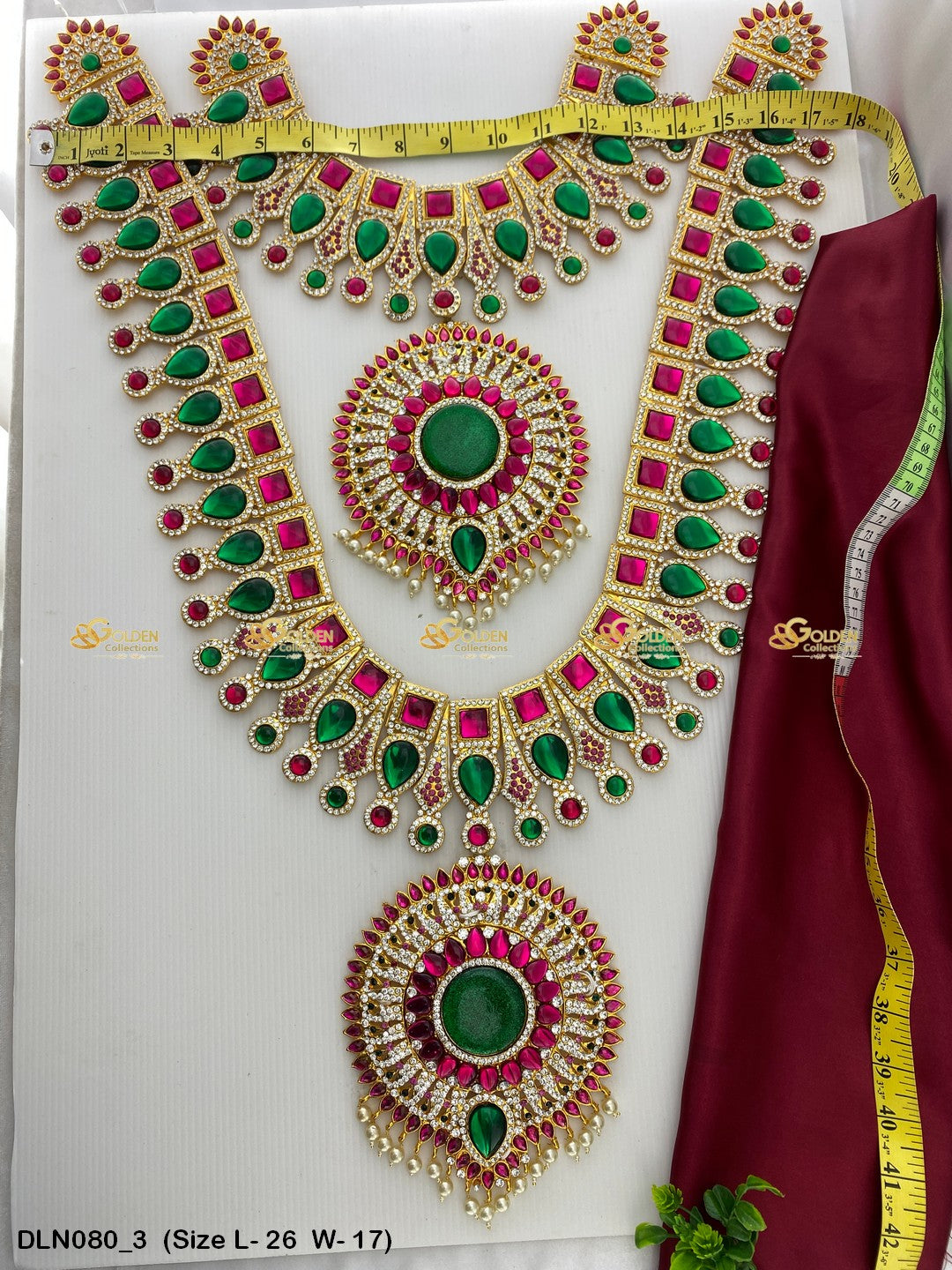 Deity Long Necklace Collection Sale Now On Size: 26 X 17, Color: Multi, Style: 2 Step Image 3