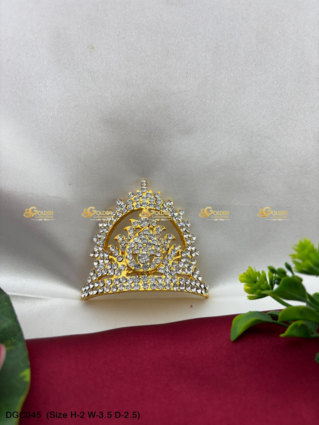 Divine Alangaram for God Goddess Crown - GoldenCollections DGC-045