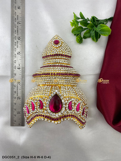 Divine God Goddess Crown - GoldenCollections DGC-051