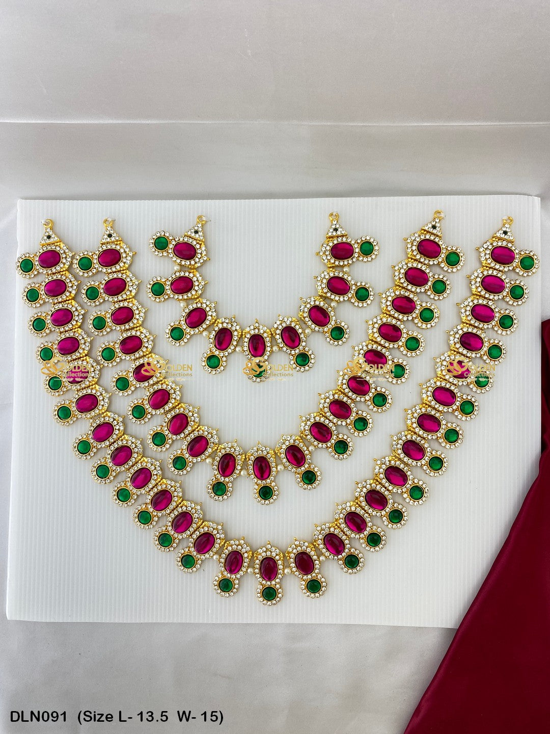 Divine Aura of Hindu God Jewellery - DLN-091