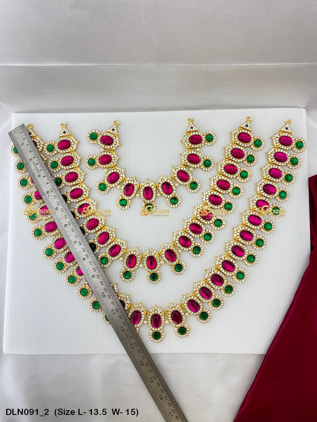 Divine Aura of Hindu God Jewellery - DLN-091