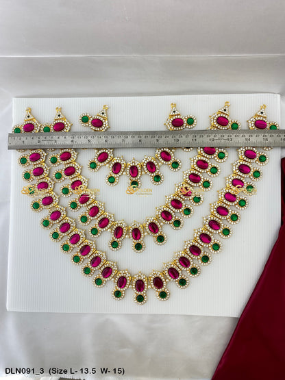 Divine Aura of Hindu God Jewellery - DLN-091