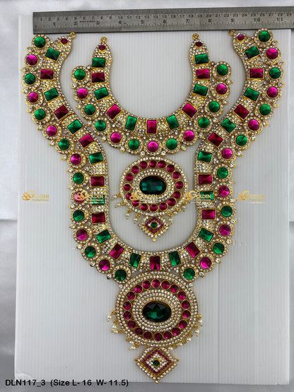 Exquisite Temple Deity Necklace - Online Exclusive DLN-117