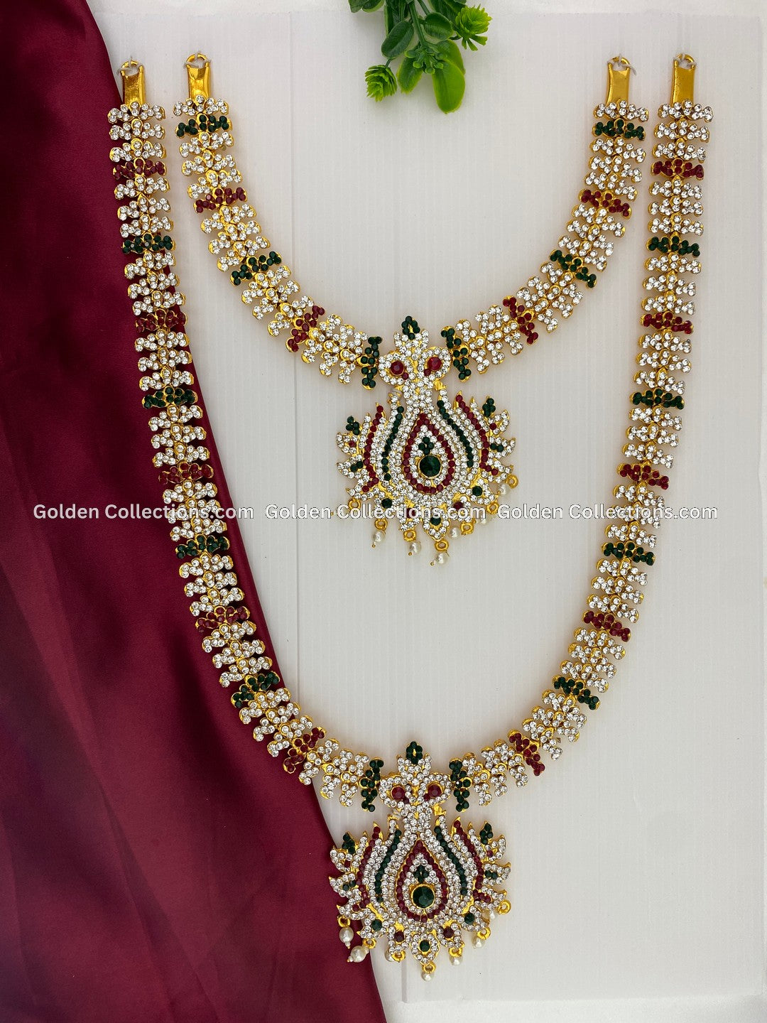 Buy Goddess Amman Alankaram Jewellery GoldenCollections