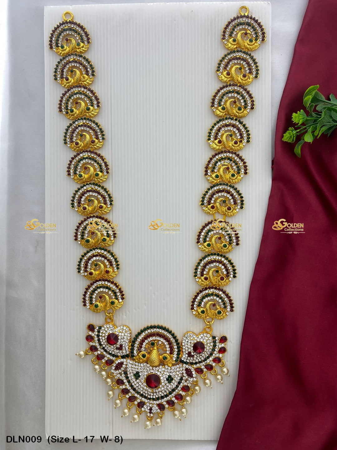 Goddess Jewelry Set with Long Necklace - GoldenCollections DLN-009