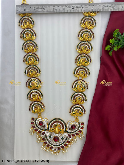 Goddess Jewelry Set with Long Necklace - GoldenCollections DLN-009