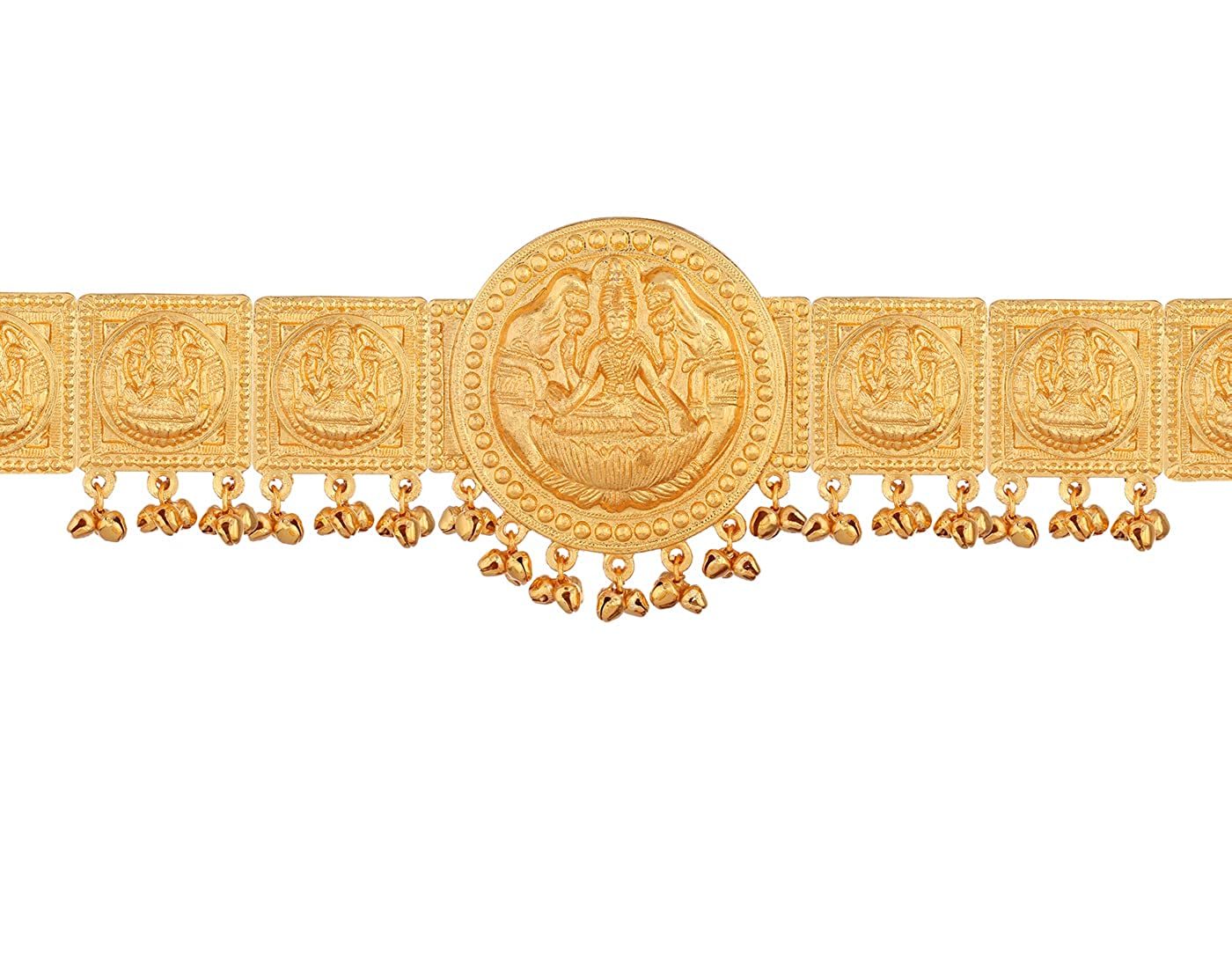 Gold Plated Waist Belt Vaddanam Goldencollections