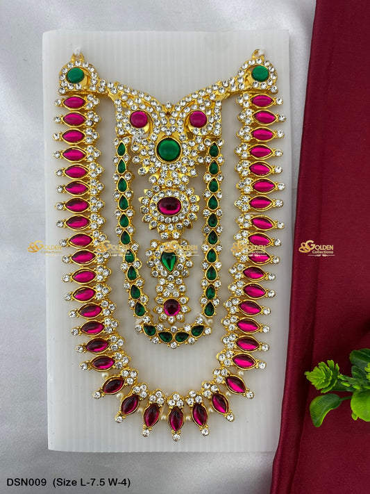 Hindu God Jewellery for Short Necklace - GoldenCollections DSN-009