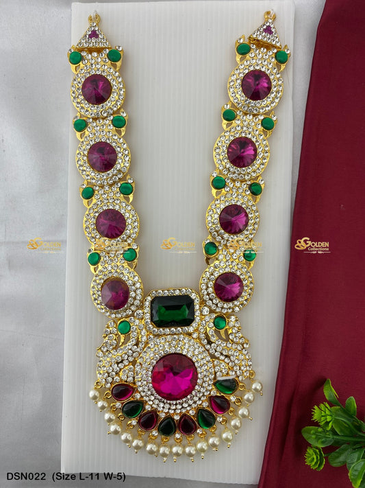 Jewellery For God Statues Goldencollections Size: 11 X 5, Color: Multi, Style: 1 Step Image 1