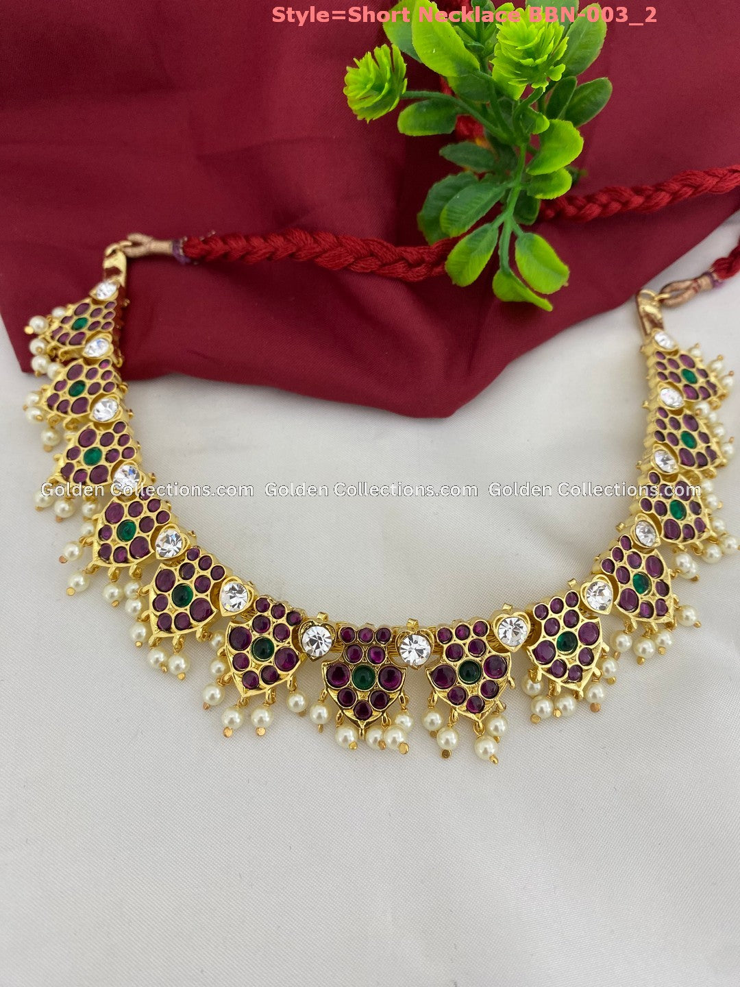 Kemp Stone Jewellery: Traditional Short Necklace by GoldenCollections 2