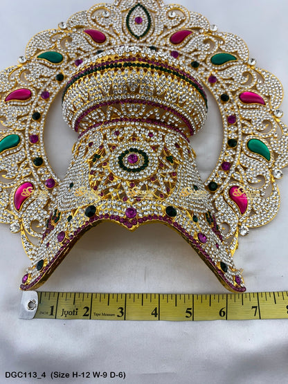 Regal Crown For God Goldencollections Size: 12 X 9 X 6, Color: Multi, Style: Arch Image 4