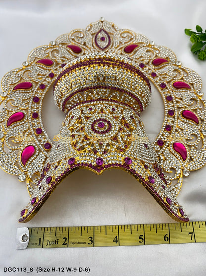 Regal Crown For God Goldencollections Size: 12 X 9 X 6, Color: Pink, Style: Arch Image 8