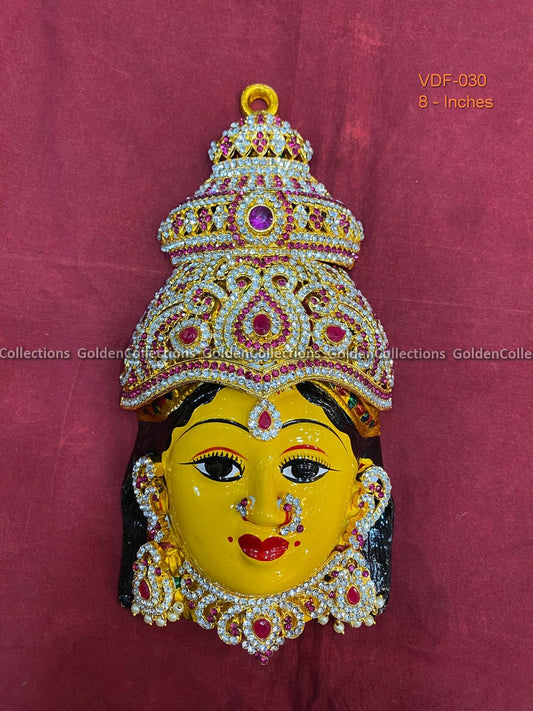 Stones Face Varamahalakshmi Vratham Pooja Idol Decoration VDF-030