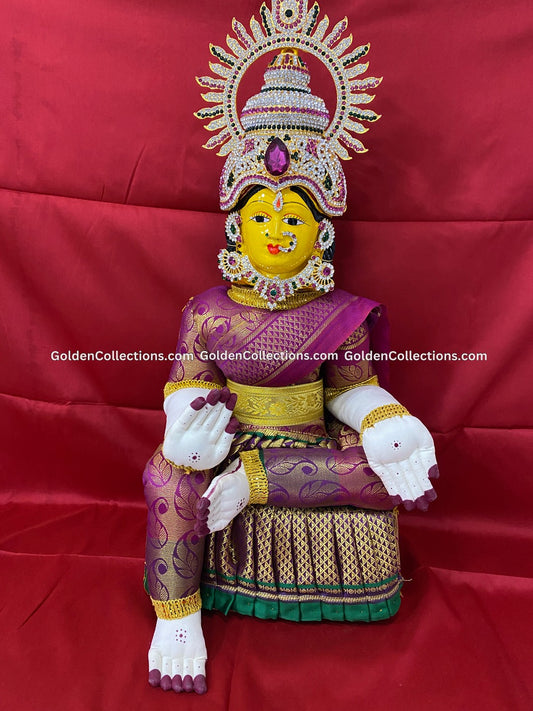 Varalakshmi Ammavari Jewellery Idol Goldencollections
