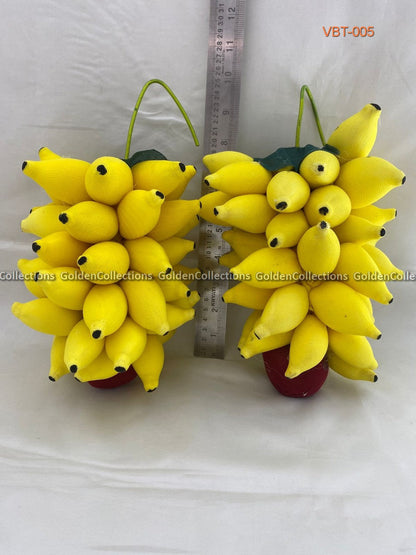 Artificial Hanging Banana Set for Vratham and Pooja Decoration VBT-005