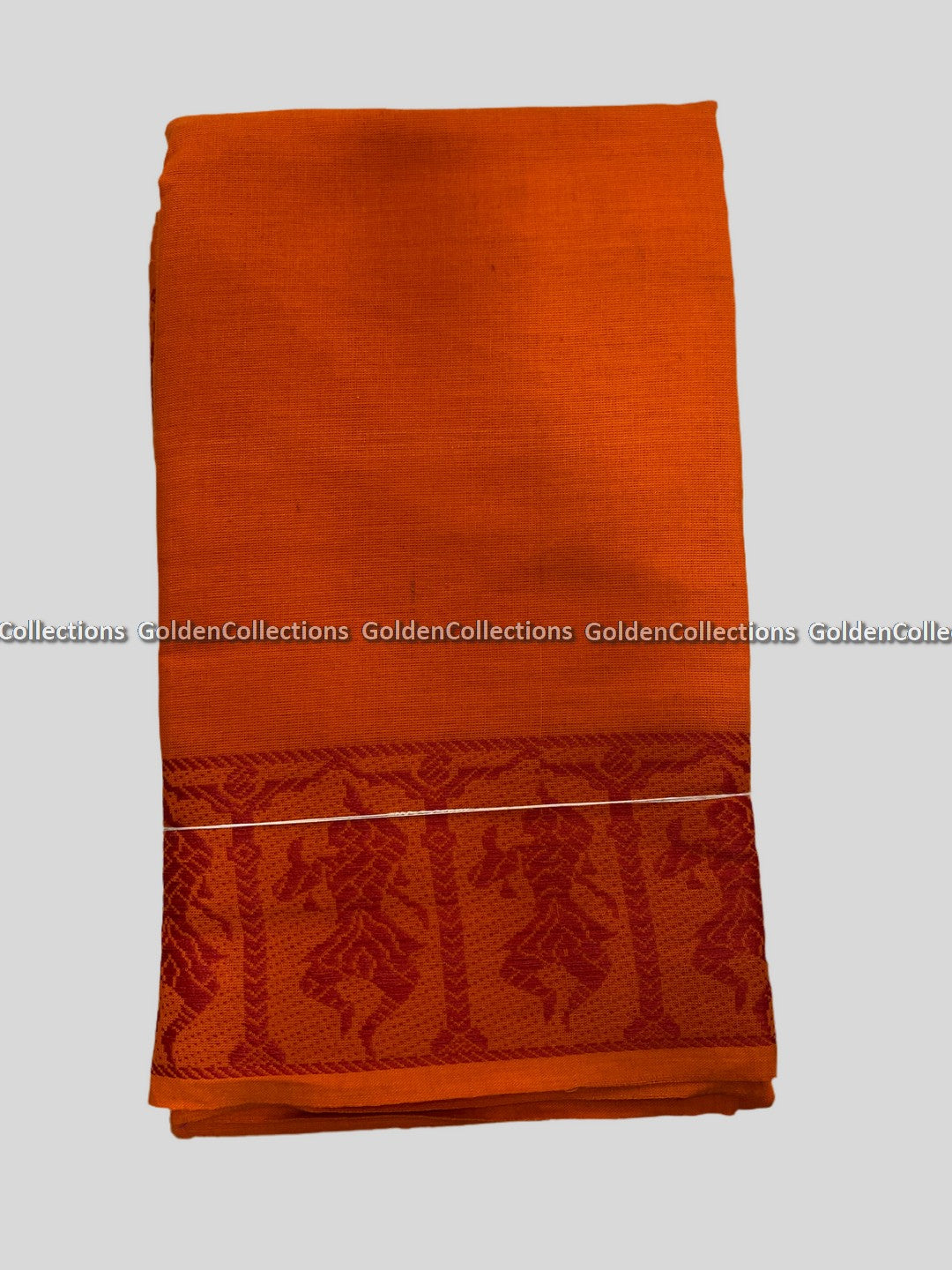 Bharatanatyam Dance Saree Orange