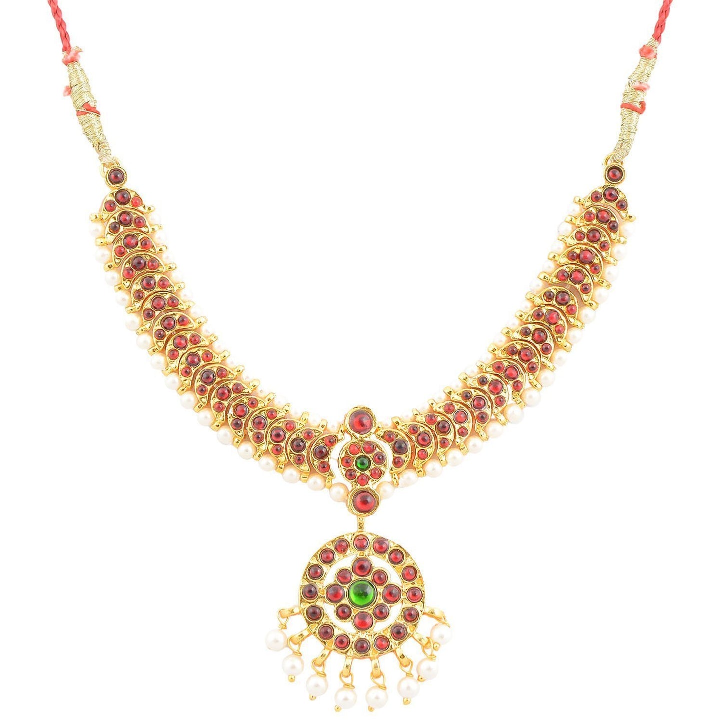 Bharatanatyam Jewellery Set for Kids - Little Gopika necklace