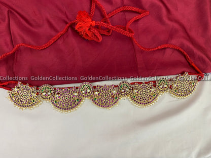 Bharatanatyam Vaddanam Oddiyanam Waist Belt - GoldenCollections BBW-001 2