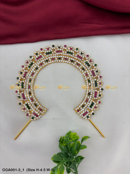 Deity Arch For Goddess Size: 4.5 x 5, Color: Multi, Style: Deity Stone Arch Image 1