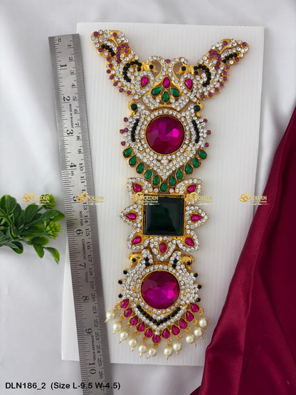 Exquisite Long Necklace Designs Explore Stunning Varieties Size: 9.5 X 4.5, Color: Multi, Style: Chest Image 2