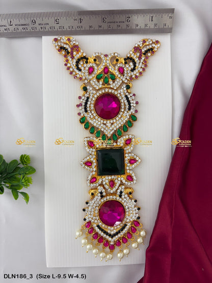 Exquisite Long Necklace Designs Explore Stunning Varieties Size: 9.5 X 4.5, Color: Multi, Style: Chest Image 3