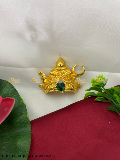 Gold Plated Crown - Elegant Adornments - GoldenCollections DGC-014