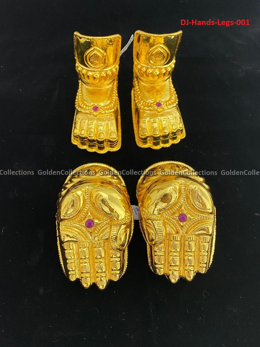 Gold Plated Hands and Legs Hastam Padam for Varalakshmi Doll | GoldenCollections