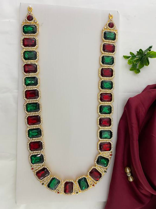 Divine Amma long Haram - Sacred Necklace for Spiritual Seekers