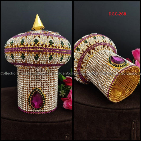 Kireetam Divine Crowns In Hindu Culture - Goldencollections DGC-268