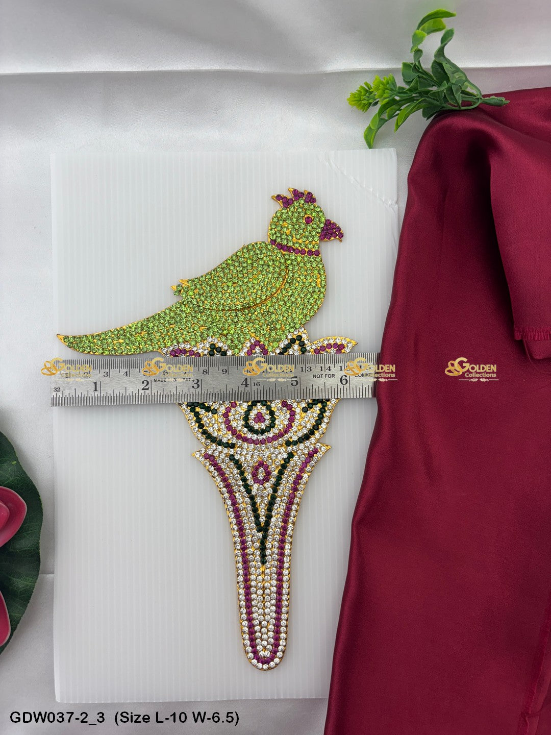 Parrot Symbolism In Goddess Imagery Goldencollections Size: 10 x 6.5, Color: Green, Style: Parrot Image 3