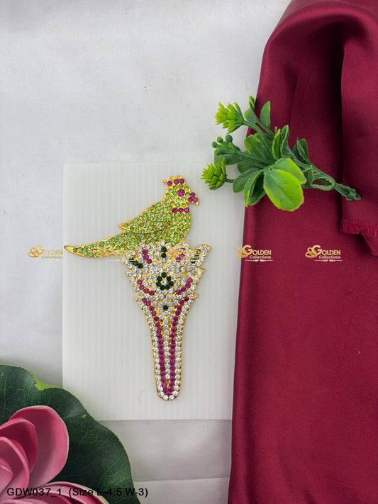 Parrot Symbolism In Goddess Imagery Goldencollections Size: 4.5 x 3, Color: Green, Style: Parrot Image 1