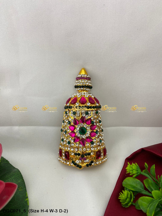 Royal Crown for Hindu God - GoldenCollections DGC-071