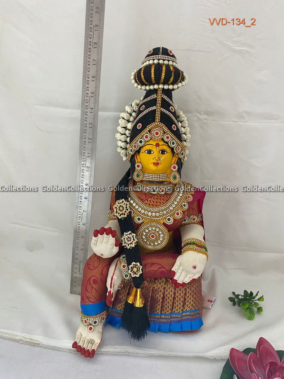 Shop Varalakshmi Idols for Varalakshmi Vratham and Pooja VVD-134 2